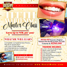 Load image into Gallery viewer, Professional Teeth Whitening Course