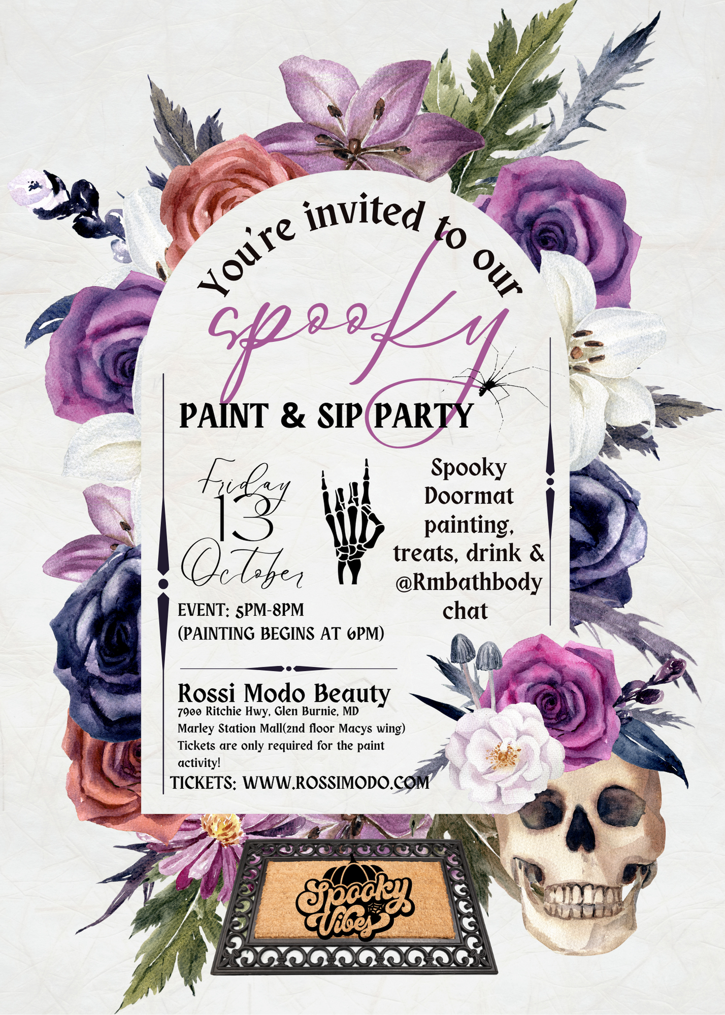 Spooky Paint & Sip