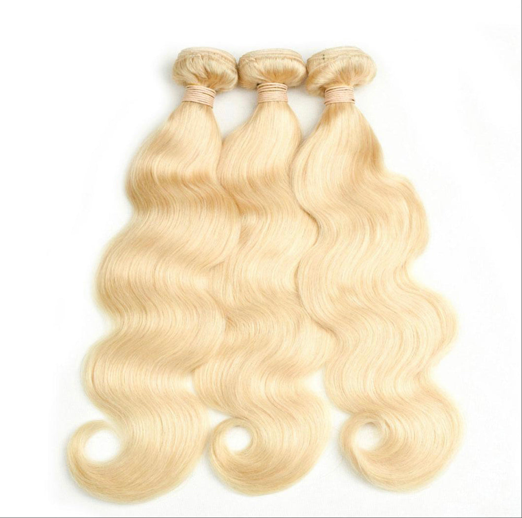 Blonde body wave Closures