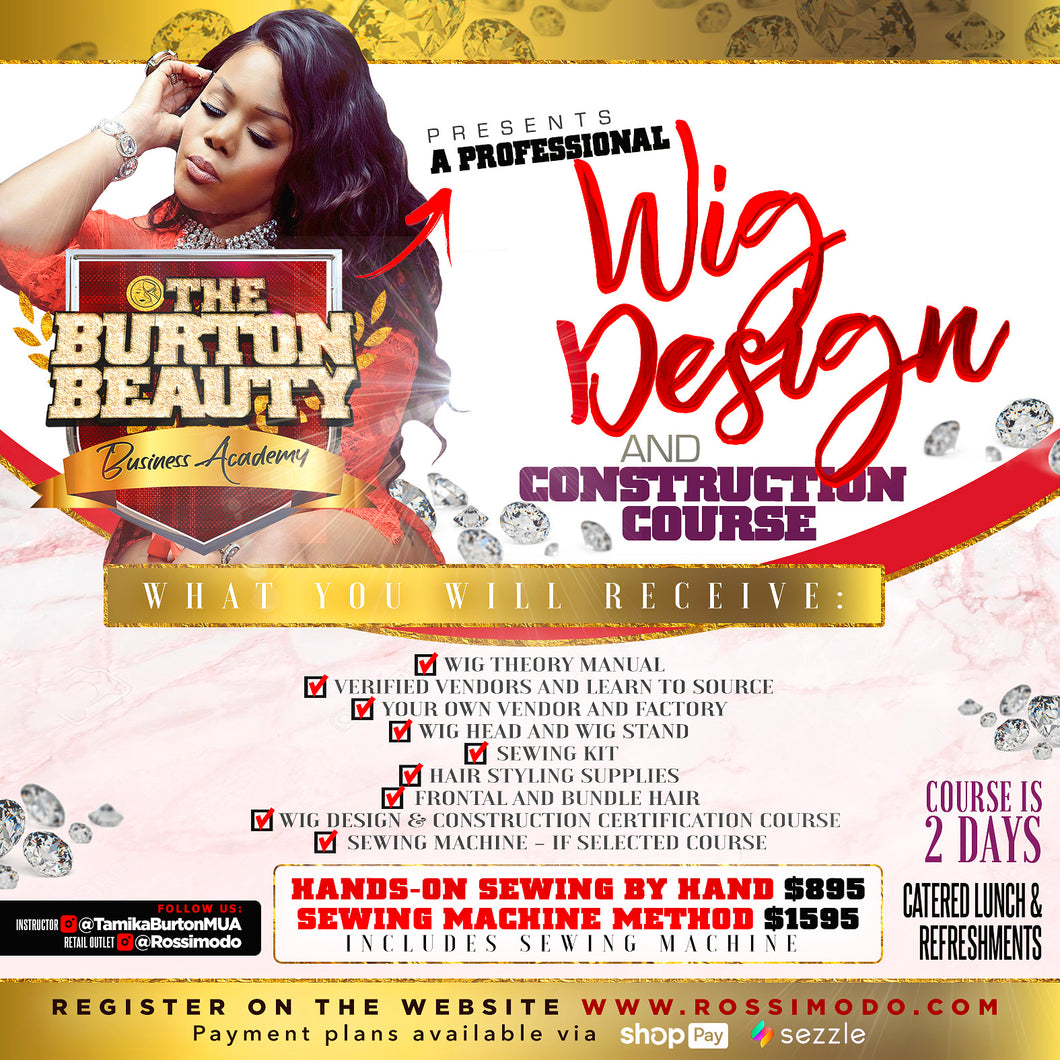Professional Wig Design & Construction Course
