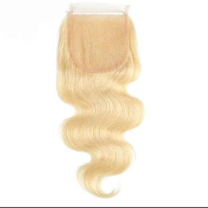 Blonde body wave Closures